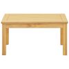 vidaXL Garten-Couchtisch 70x40x36 cm Massivholz Akazie