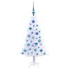 vidaXL K&uuml;nstlicher Weihnachtsbaum Wei&szlig; 120 cm PVC und Stahl