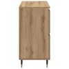 vidaXL Aufbewahrungsschrank 2 pcs Artisan-Eiche 60 x 35 x 70 cm