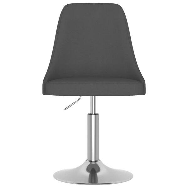vidaXL Barhocker Dunkelgrau Stoff