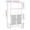 vidaXL Highboard 60x35x125 cm Holzwerkstoff