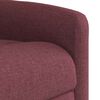 vidaXL Relaxsessel mit Aufstehhilfe Weinrot Stoff