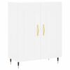 vidaXL Highboard Wei&szlig; 69,5x34x180 cm Holzwerkstoff