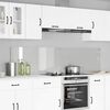 vidaXL K&uuml;chenr&uuml;ckwand 2 pcs Transparent 100 x 50 cm Geh&auml;rtetes Glas