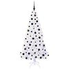 vidaXL K&uuml;nstlicher Weihnachtsbaum Wei&szlig; 180 cm PVC und Stahl