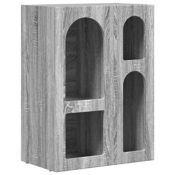 vidaXL Sideboard Graues Sonoma 59 x 35 x 80,5 cm Holzwerkstoff
