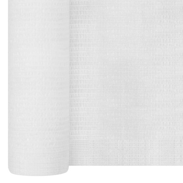 vidaXL Zaunblende Wei&szlig; 1x50 m HDPE 75 g/m&sup2;