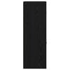 vidaXL Apothekerschrank Schwarze Eiche 40 x 41 x 118 cm Holzwerkstoff