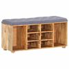 vidaXL Flurbank 100&times;35&times;47 cm Mango Massivholz