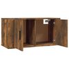 vidaXL 2-tlg. TV-Schrank-Set R&auml;uchereiche Holzwerkstoff