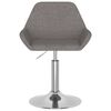 vidaXL Barhocker Dunkelgrau Stoff