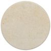 vidaXL Tischplatte Creme &Oslash;60x2,5 cm Marmor