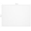 vidaXL Tischfolie Matt 120x90 cm 1,6 mm PVC