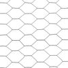 vidaXL Drahtzaun Stahl mit PVC-Beschichtung 25x0,75 m Grau