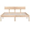 vidaXL Massivholzbett ohne Matratze 140x200 cm