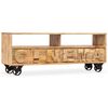 vidaXL TV-Schrank Massivholz Mango 120x30x48 cm