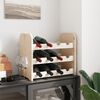 vidaXL Weinregal 43x25x37 cm Massivholz Kiefer