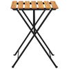 vidaXL Bistrotisch 55x54x71 cm Akazie Massivholz