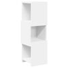 vidaXL Eckschrank 25,5x25x80cm Holzwerkstoff