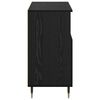 vidaXL Sideboard Schwarz Eichen-Optik 60 x 35 x 70 cm