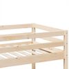 vidaXL Etagenbett 80x200 cm Massivholz Kiefer
