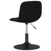 vidaXL Barhocker Schwarz Samt