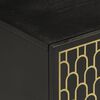 vidaXL TV-Schrank 105x33x46 cm Massivholz Mango