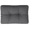 vidaXL Palettenkissen Anthrazit 50x40x12 cm Stoff