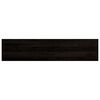 vidaXL Treppenstufen 2 Stk. Dunkelbraun 110x30x2 cm Massivholz Eiche