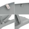 vidaXL Bootssitz mit Podest 360&deg; Drehbar