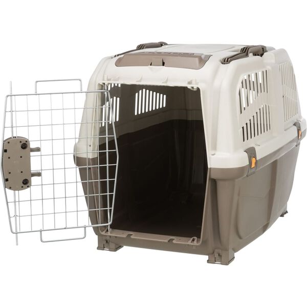 TRIXIE Transportbox f&uuml;r Haustiere Skudo S-M Taupe