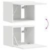 vidaXL TV-Schrankset Wandmontiert 5 pcs Wei&szlig; Holzwerkstoff