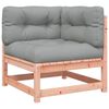 vidaXL 9-tlg. Garten-Sofagarnitur mit Kissen Massivholz Douglasie