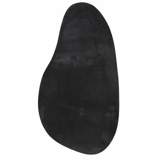 vidaXL Bereichsteppiche HUARTE Schwarz 80 x 150 cm Polyester