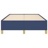 vidaXL Bettgestell ohne Matratze Blau 120x200 cm Stoff