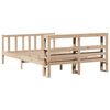 vidaXL Massivholzbett ohne Matratze 140x190 cm Kiefernholz