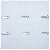 vidaXL Bodenplanken 55 pcs Grau 5,11 m&sup2; PVC
