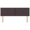 vidaXL Kopfteil Hellgrau 160 cm Stoff