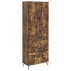 vidaXL Schrankset 2 stk. 66 x 34,5 x 90 cm Holzwerkstoff R&auml;uchereiche