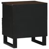 vidaXL Nachttisch Walnuss 40 x 33 x 46 cm Massivholz Akazie