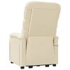 vidaXL Aufstehsessel Creme Stoff