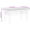 vidaXL Couchtisch 70x40x35 cm Bambus