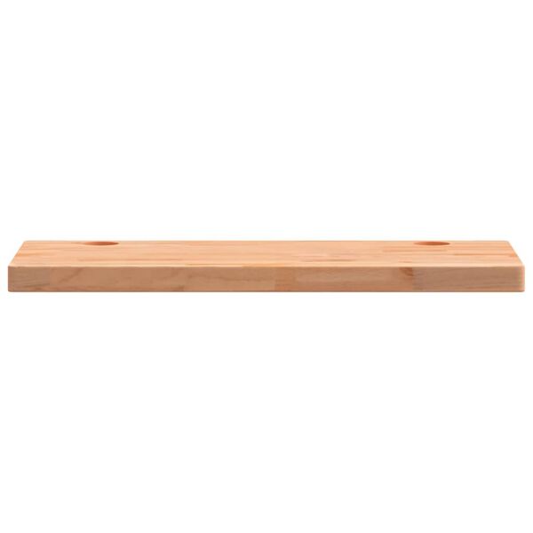 vidaXL Schreibtischplatte 100x50x4 cm Massivholz Buche
