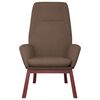 vidaXL Relaxsessel Taupe Stoff