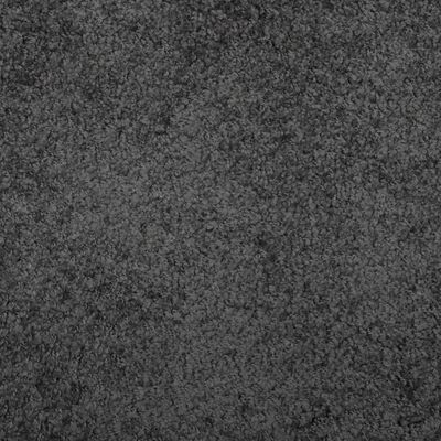 vidaXL Teppich Shaggy Hochflor Modern Anthrazit 100x200 cm