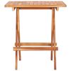 vidaXL Bistrotisch Klappbar 60x60x65 cm Massivholz Teak