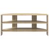 vidaXL EckTVSchrank Sonoma-Eiche 102x40,5x45cm Holzwerkstoff