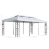 vidaXL Pavillon 3x6 m Wei&szlig;