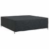 vidaXL Möbelbezug Uni Schwarz 260 x 260 x 90 cm 600D