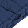 vidaXL Palettenkissen 5-tlg. Hellmarineblau Baumwolle